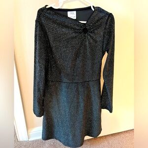 Girls Zara Velvet Party Dress - Size 9